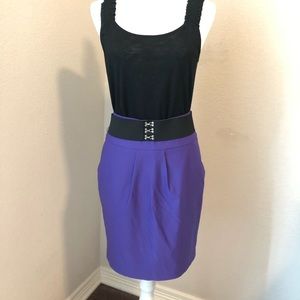 Purple tulip skirt by Guess, size 30/10